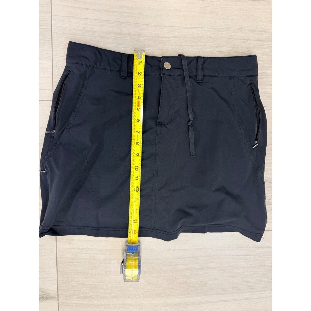 REI Co-op Northway Skort Black Hiking Skirt Sz 10 Gorpcore‎ Outdoor Athletic